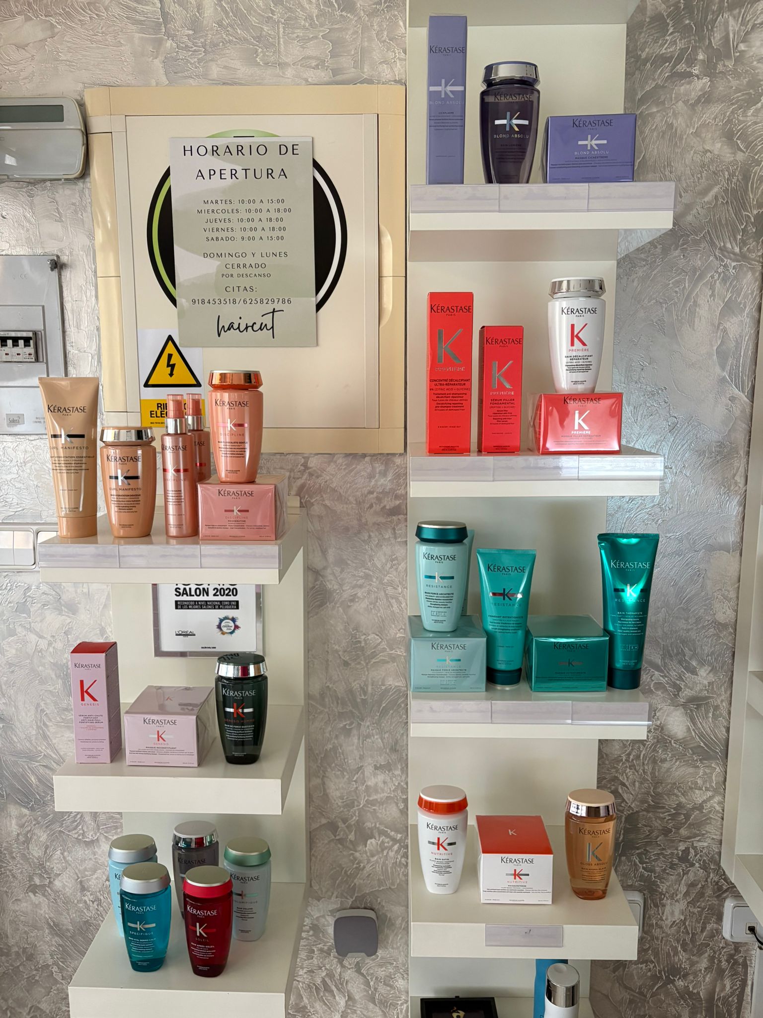Kérastase y horarios
